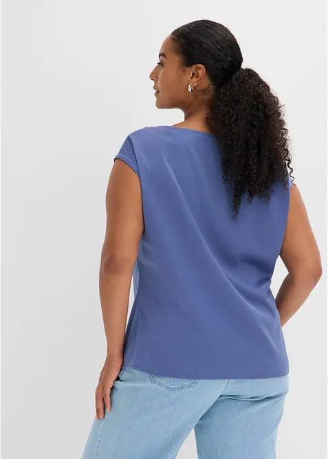 Top in satin fluido, bonprix