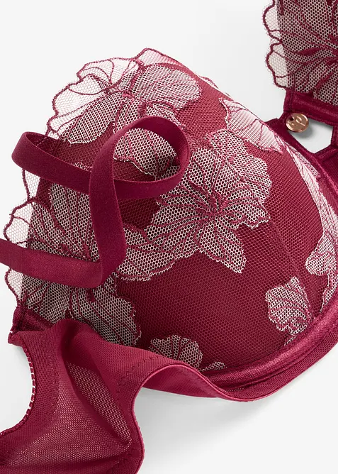 Reggiseno a balconcino con raffinato ricamo, bonprix