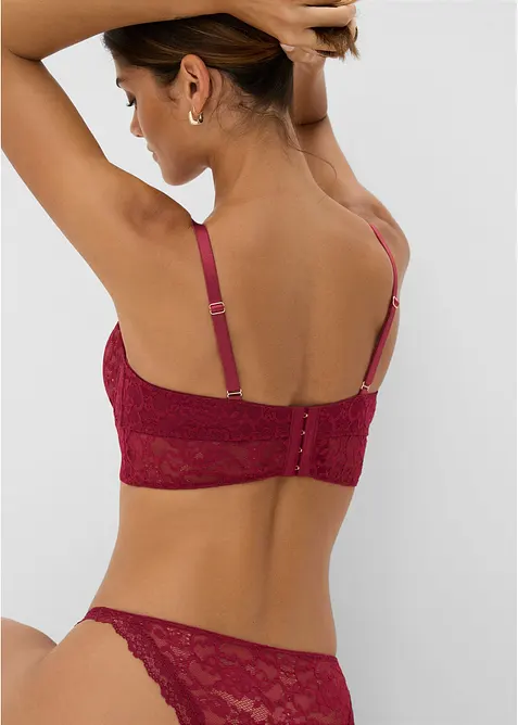 Reggiseno con ferretto in pizzo raffinato, bonprix