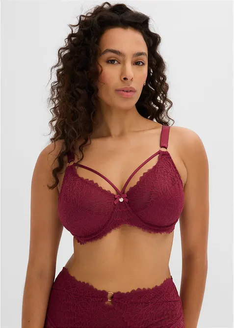 Reggiseno minimizer con fascette decorative, bonprix