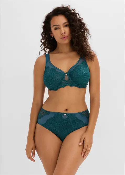 Slip alto con pizzo delicato, bonprix