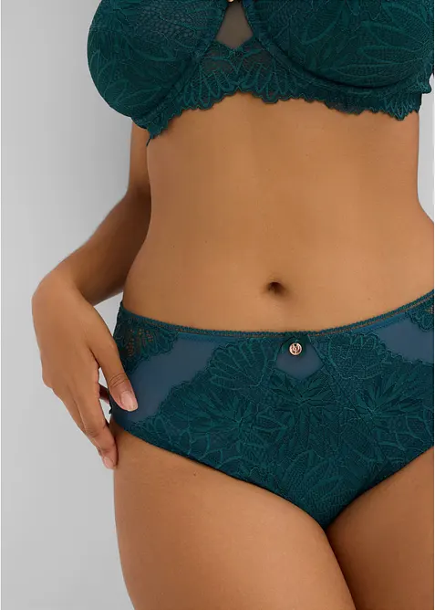 Slip alto con pizzo delicato, bonprix