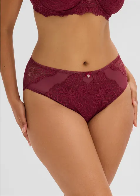 Slip alto con pizzo delicato, bonprix