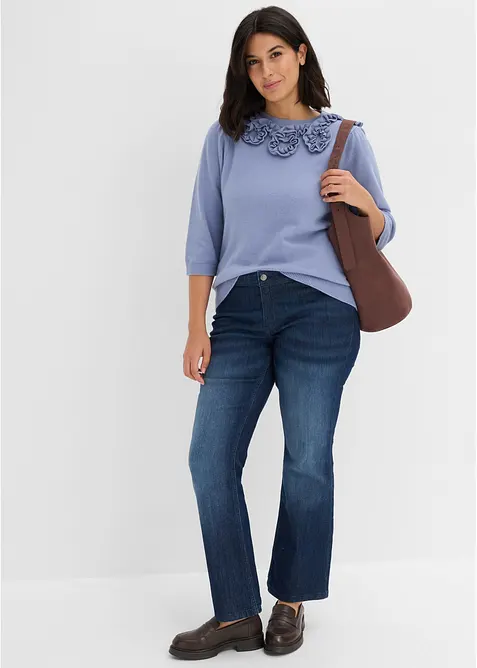 Maglione con maniche a sbuffo, bonprix