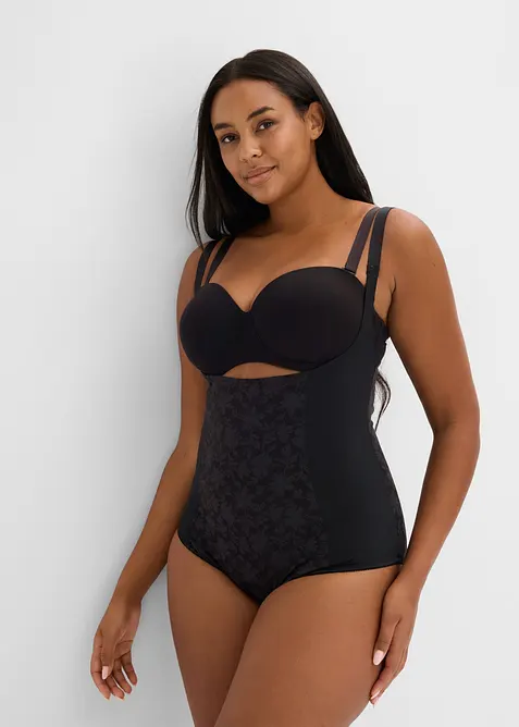 Body con pizzo ed effetto modellante forte, bonprix