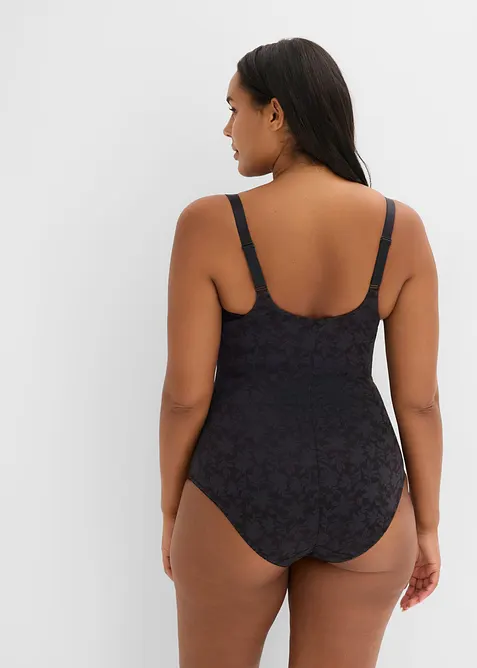Body con pizzo ed effetto modellante forte, bonprix