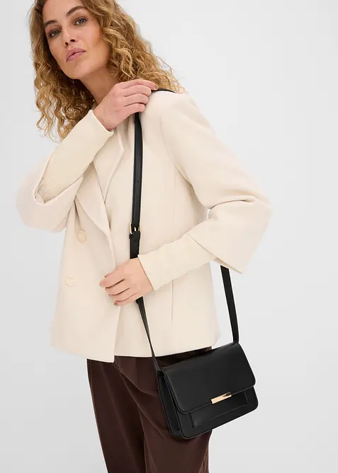 Borsa a tracolla con dettaglio in metallo, bonprix