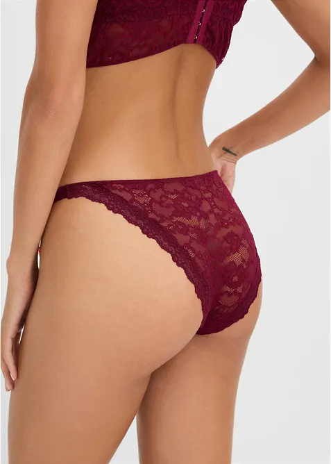 Mini slip in pizzo raffinato, bonprix