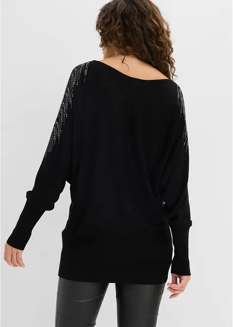 Maglione in filato fine misto viscosa, bonprix