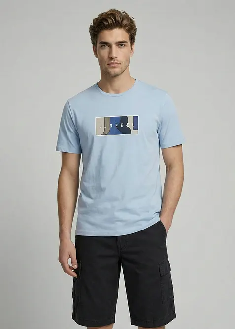 T-shirt JJ REBEL in puro cotone, JJ REBEL