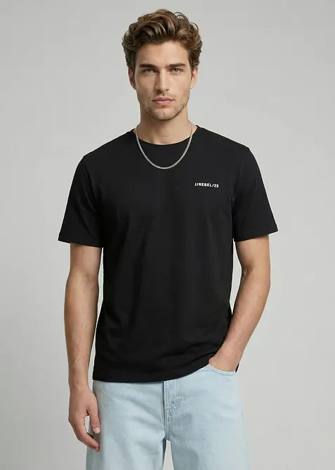 T-shirt JJ REBEL in puro cotone, JJ REBEL