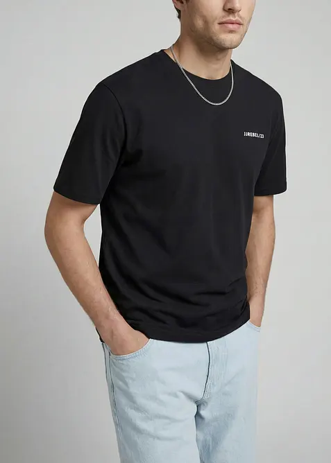 T-shirt JJ REBEL in puro cotone, JJ REBEL