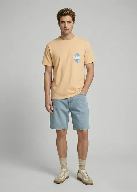 T-shirt JJ REBEL in puro cotone, JJ REBEL