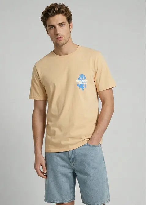 T-shirt JJ REBEL in puro cotone, JJ REBEL