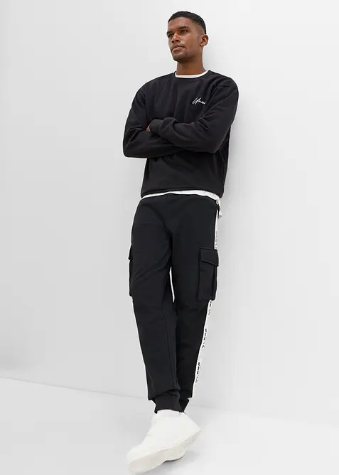 Felpa in puro cotone biologico, loose fit, bonprix