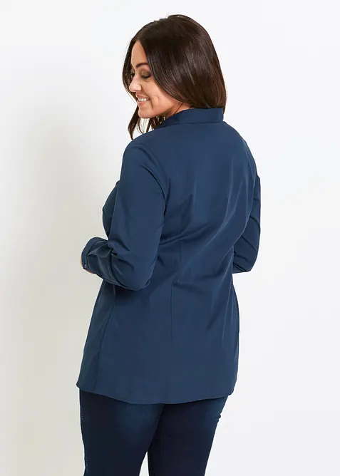 Camicetta elasticizzata lunga, bonprix
