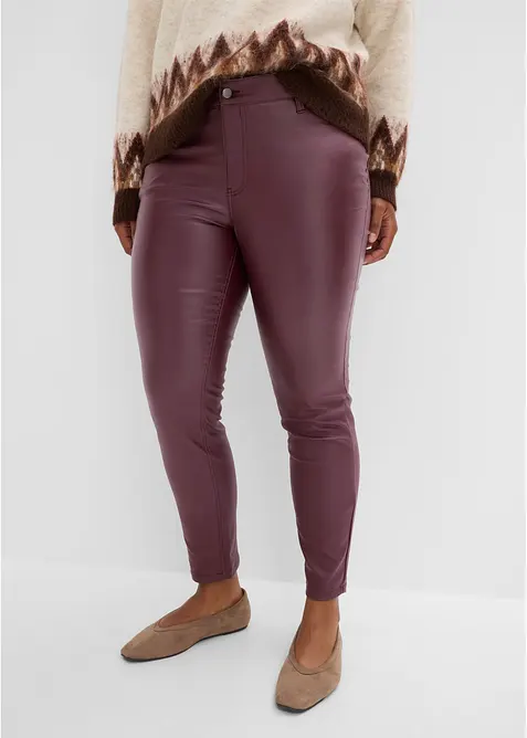 Pantaloni elasticizzati in misto viscosa, bonprix