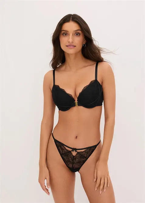 Reggiseno con coppe preformate e comoda chiusura anteriore, bonprix