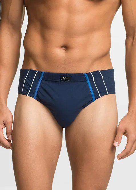 Slip alto con cotone (pacco da 5), bonprix