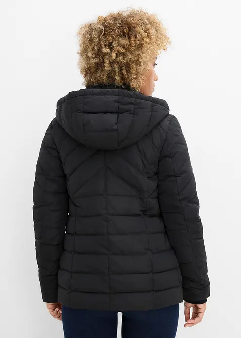 Giacca trapuntata leggera con cappuccio rimovibile, bonprix