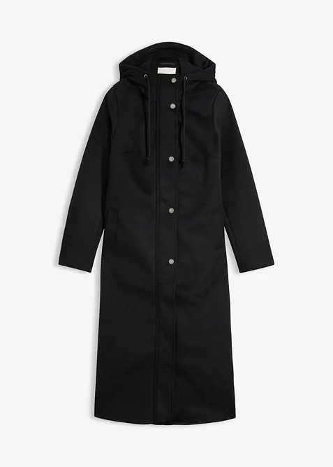Cappotto lungo in simil lana, bonprix