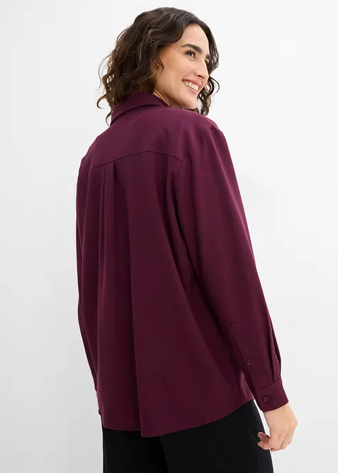 Camicia in misto viscosa, bonprix