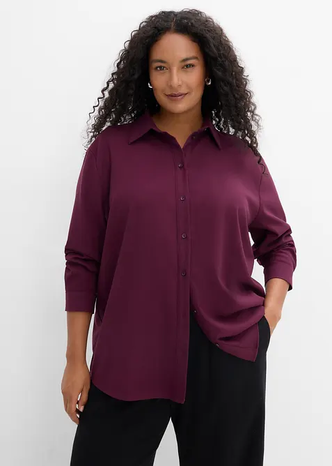 Camicia in misto viscosa, bonprix