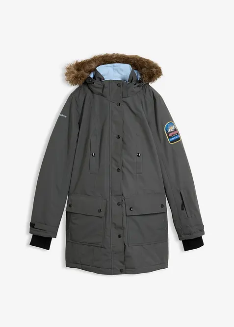 Giubbotto tecnico outdoor impermeabile con cappuccio, bonprix