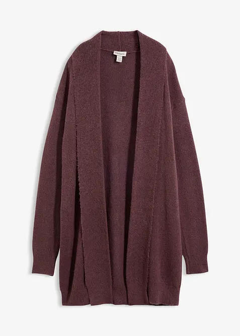 Cardigan lungo con collo a scialle, bonprix