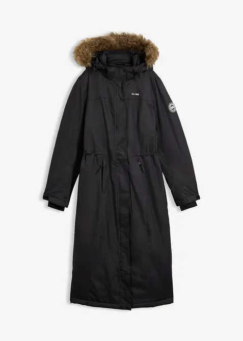 Giubbotto outdoor con pelliccia sintetica, impermeabile, bonprix