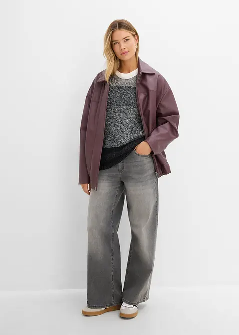 Maglione a fasce, bonprix