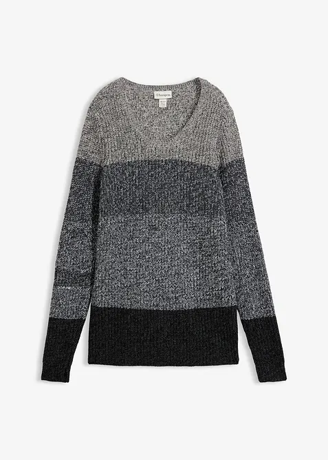 Maglione a fasce, bonprix