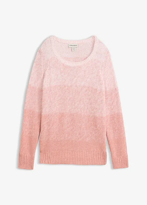 Maglione in filato grosso con colori sfumati, bonprix