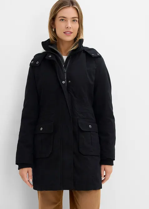 Parka in cotone imbottito, bonprix