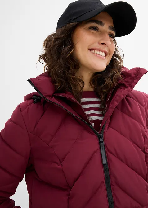 Giacca lunga trapuntata e imbottita, bonprix