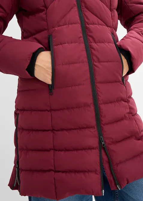 Giacca lunga trapuntata e imbottita, bonprix