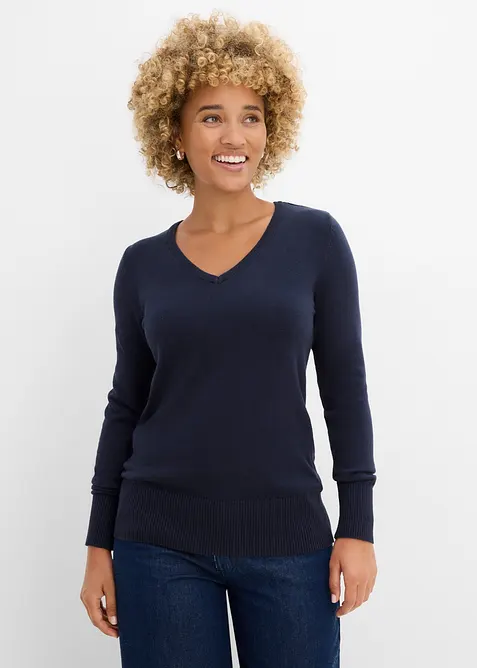 Maglione in filato fine, bonprix