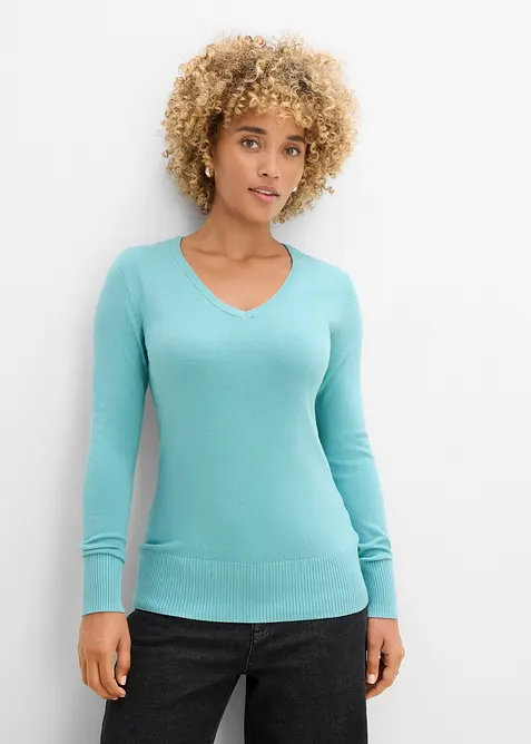Maglione in filato fine, bonprix