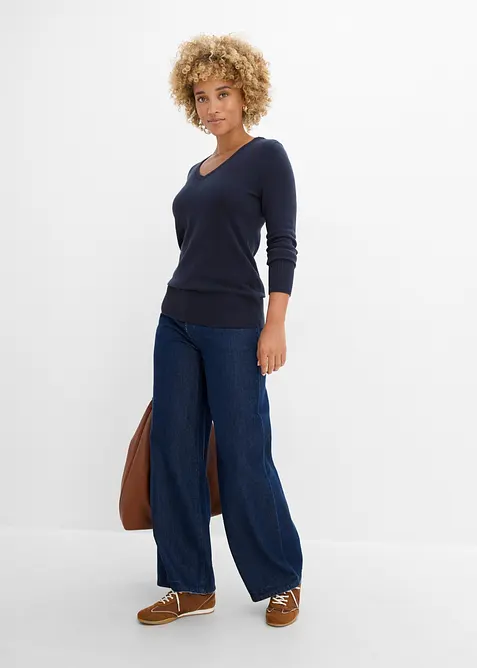 Maglione in filato fine, bonprix