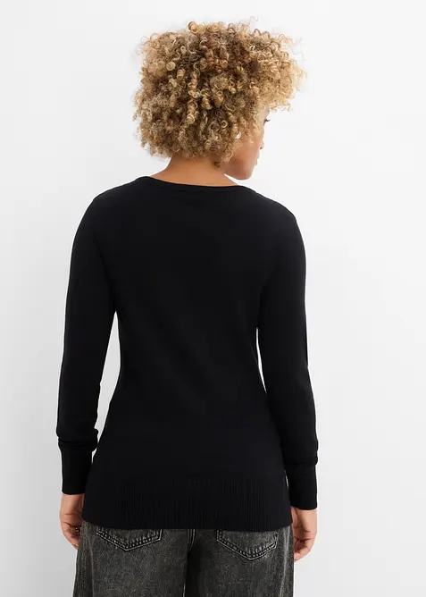 Maglione in filato fine, bonprix