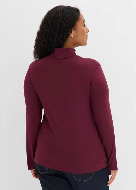 Maglia dolcevita con bottoni decorativi, bonprix