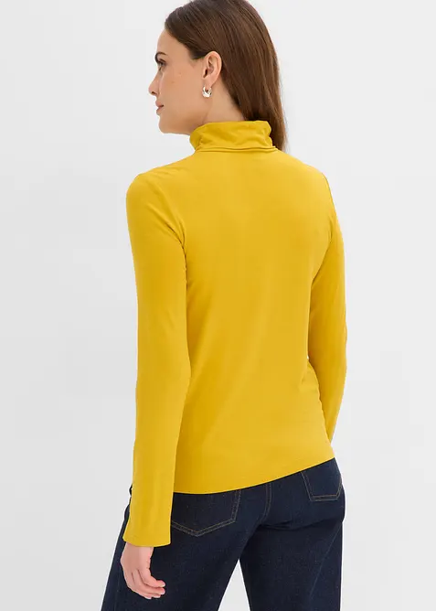 Maglia dolcevita con bottoni decorativi, bonprix