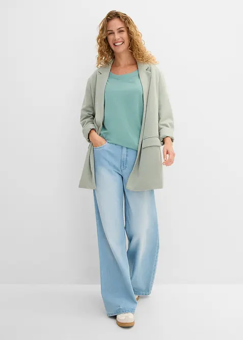 Maglia con scollo rotondo (pacco da 5), bonprix