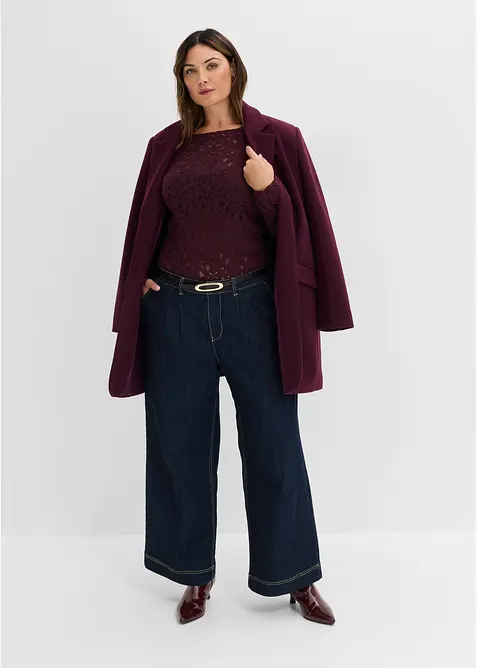 Body in pizzo soffice, bonprix