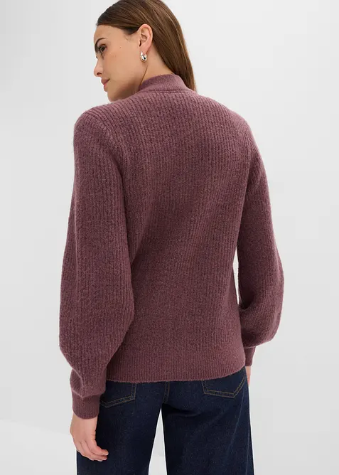 Cardigan con lavorazione a rombi, bonprix