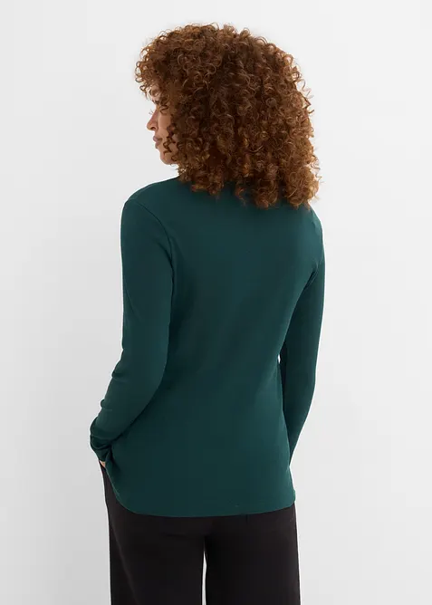 Maglia a costine in puro cotone biologico (pacco da 6), bonprix
