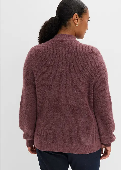 Cardigan con lavorazione a rombi, bonprix