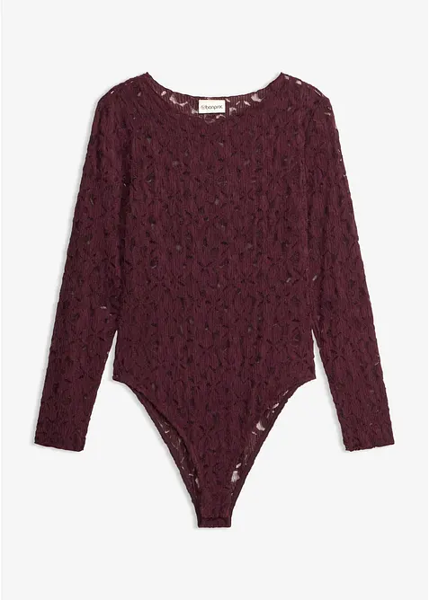Body in pizzo soffice, bonprix