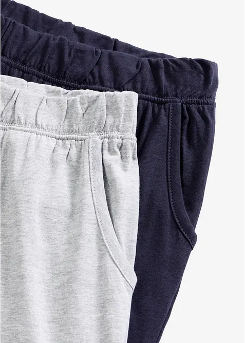 Pantaloni da pigiama lunghi (pacco da 2), bonprix