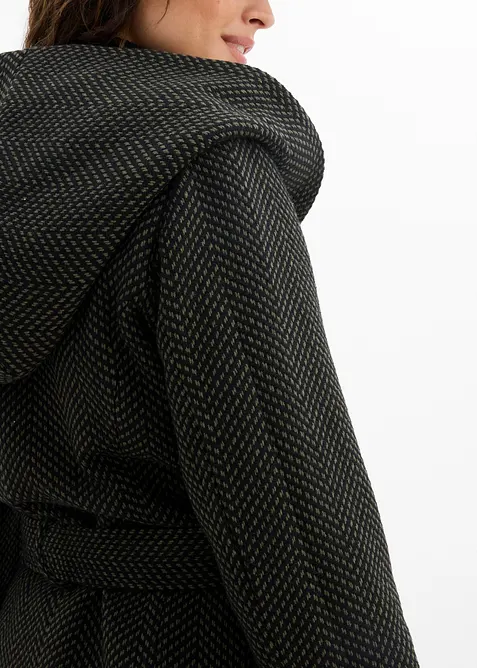 Cappotto corto in misto lana, bonprix